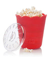Pop Up Microwave Popcorn Maker Red